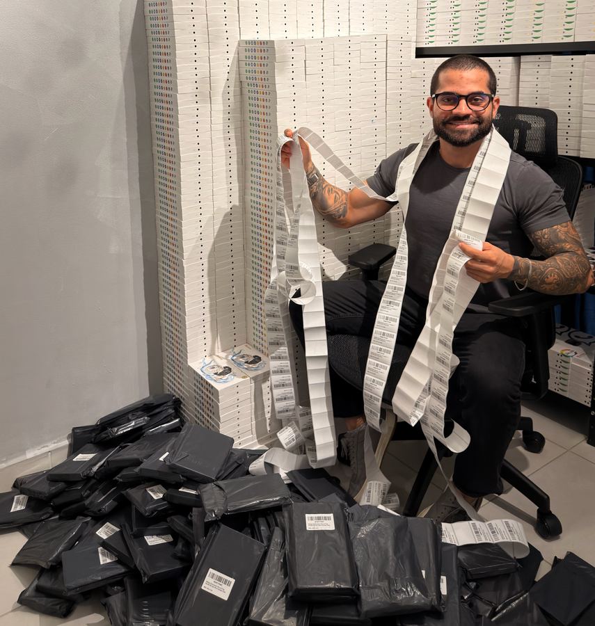 FUTURIX — estoque real de pedidos